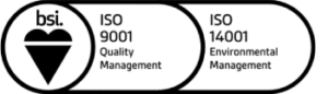 BSI ISO 9001 & ISO14001 accreditation